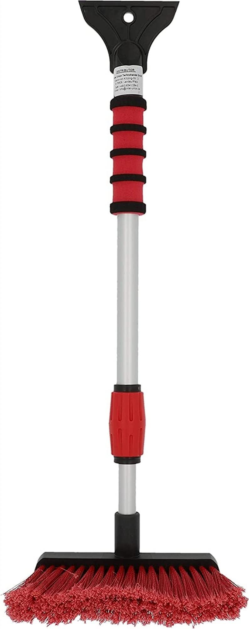 Raspador de Hielo/Cepillo de Nieve/Mango de telescopio (hasta 66 cm de Largo)