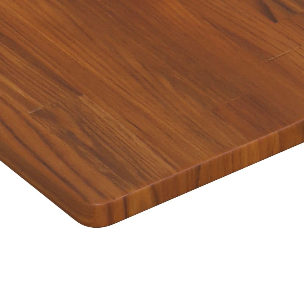 Mangloder - Piano lavabo in legno di rovere massiccio con supporto in acciaio, 60 x 60 x 2,5 cm, trapezoidale, portata fino a 100 kg, montaggio a parete sospeso, per bagno