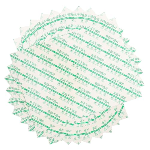 PLAFOPE 10 Hojas Desecantes Reutilizables para Alimentos en Papel, Absorbente de Humedad Versátil para Ropa y Hojas de Té, Adecuado para Armarios y Coches