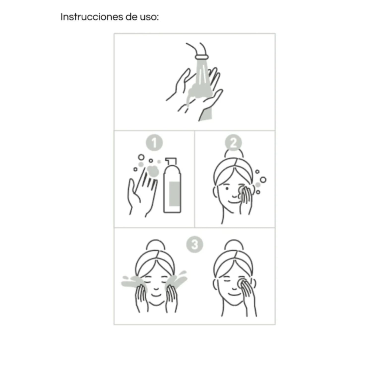 BRUDY COSMETICS - Eye Wash Espuma Limpiadora para Párpados y Pestañas, Fórmula Suave para Ojos Sensibles, Elimina Maquillaje, Suciedad y Grasa, Hidratante y Calmante, 50 ml