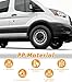 Front Passenger Side Fender Trim Compatible with 2015-2023 Ford Transit 150 250 350 350HD Front Right Door Molding Fender Flares BK3Z61278L00BB