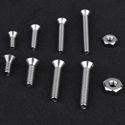 Queensell QS-FH-ST Flat Head Screws #4-40#6-32 thumb #7