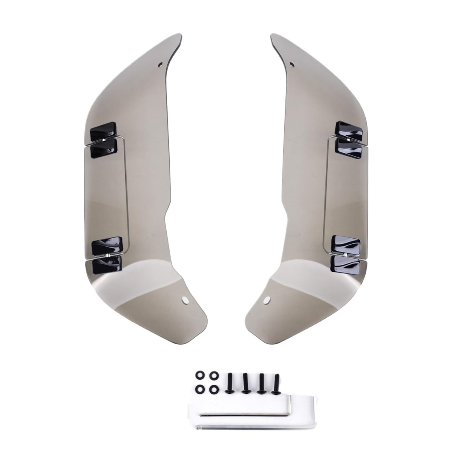 Parabrezza Moto, Compatibile Con Honda GoldWing GL1800 F6B DCT | Accessori mod deflettore aria spoiler parabrezza regolabile multi-angolo for moto da turismo a lunga distanza Gold Wing