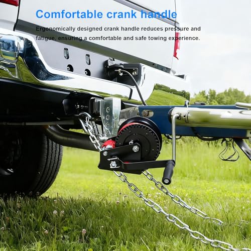 Winche eléctrico para remolque de barco 1600 lbs Luocute miniatura 2