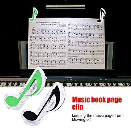 Et clip de page de livre de musique avec boîte de médiators pour guitare ou ukulélé débutants pour amateur de guitare - Les Beatles, Paul McCartney, John Lennon, RIngo Starr, George Harrison Et clip de page de livre de musique avec boîte de médiators pour guitare ou ukulélé débutants pour amateur de guitare – Image 3
