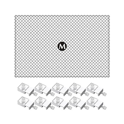 Filet anti-rebond aquarium et couverture de rechange anti-sauts durable