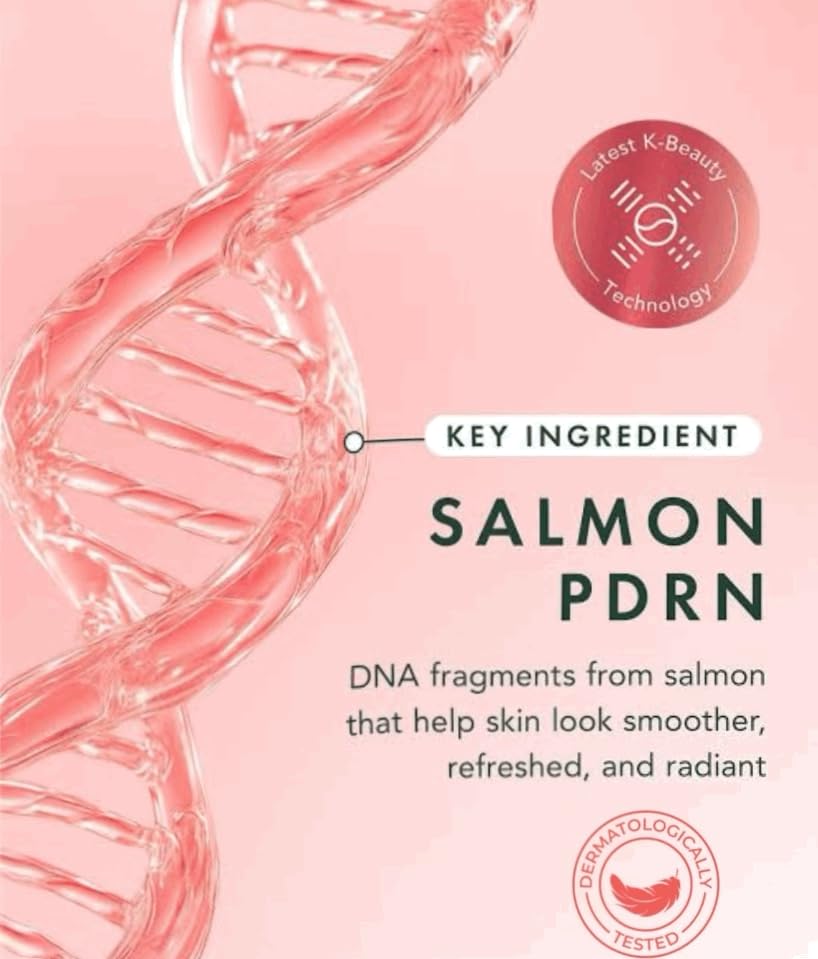 Salmon DNA PDRN Anti-Aging Jelly Gel Mask | Overnight Firming & Hydrating Face Mask for Elasticity & Glow | Korean Skincare with Niacinamide, Peptides & Hydrolyzed Collagen | 4 Pack - Image 11