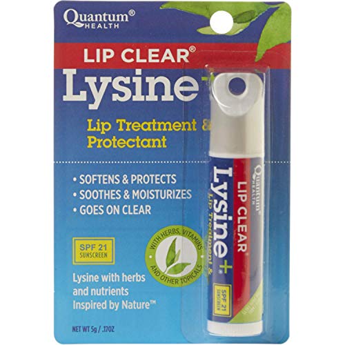 Quantum Lip Clear Lysine+ Coldstick, .17 Ounces each (Value Pack of 8)