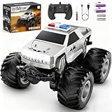 Remote Control Car for Boys 4-7, All Terrain Upright Walking Remote Control Truck, 1:24 Off-Road Pick-up RC Cars with 360°Spins, Light, Rechargeable RC Truck for Boys 8-12 Christmas Birthday Gift