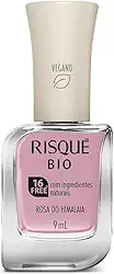 Risqué Esmalte Bio Rosa Cremoso Rosa Do Himalaia 9Ml