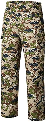 BASSDASH Invis Men’s Stretch Hunting Pants Water Resistant Camo Fishing Pant
