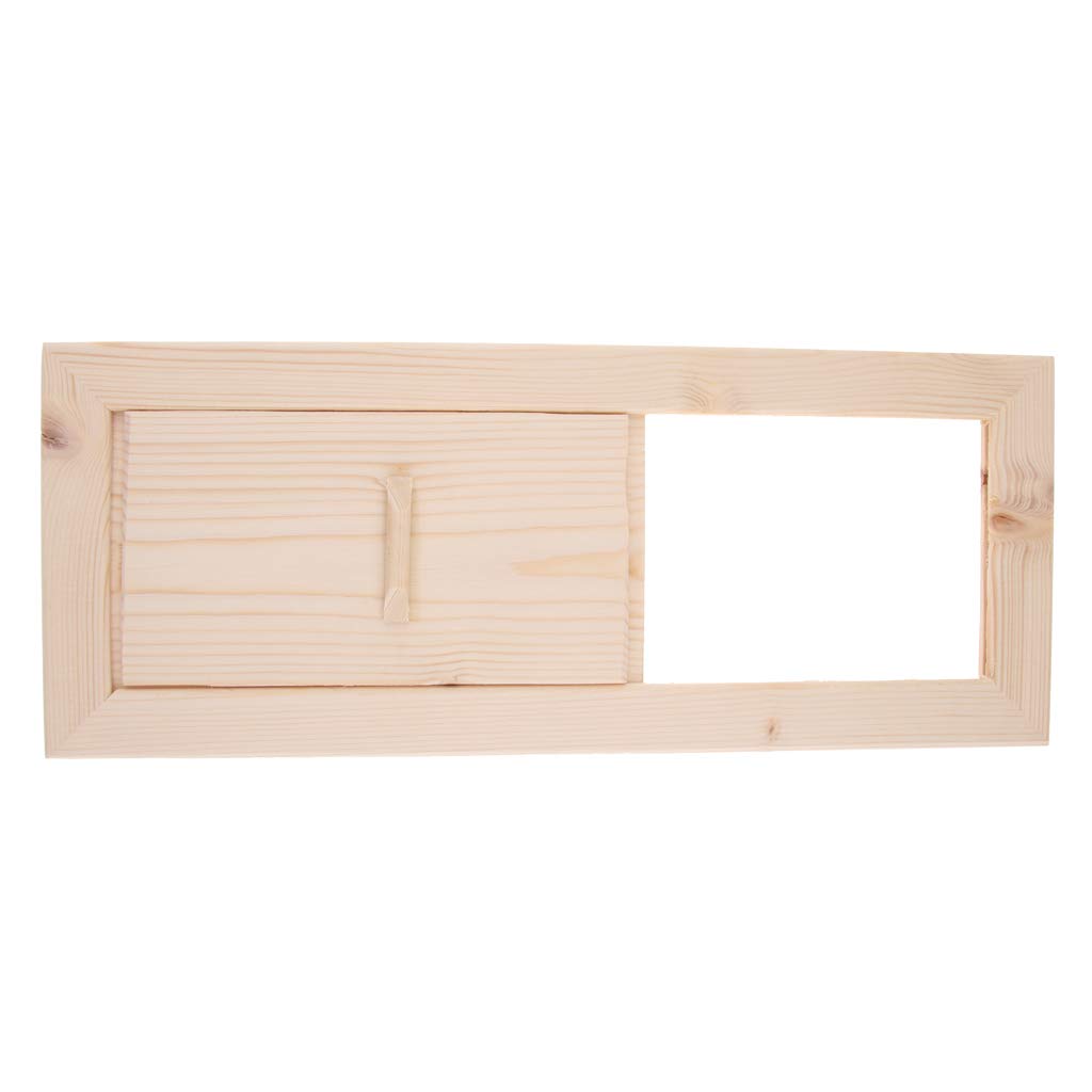 Cedar Sauna Air Ventilation Panel, 13X5.1Inch, Sauna Accessories | Yard, Garden & Outdoor Living | Pools & Spas | Saunas-image-32