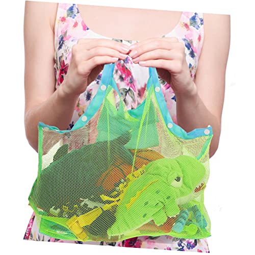 Mesh Beach Bag Large Tote Breathable Storage for Family Travel Lightweight Tear-resistant for Beach Essentials Camping and Outdoor Activities2