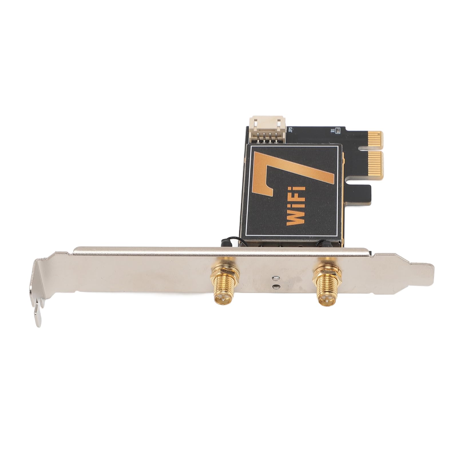 Cryfokt Tarjeta WiFi PCIE de 8774Mbps, Tarjeta de Red Inalámbrica de Tres Bandas con MU-MIMO, Antena de 12DB para Escritorio, Bluetooth 5.4