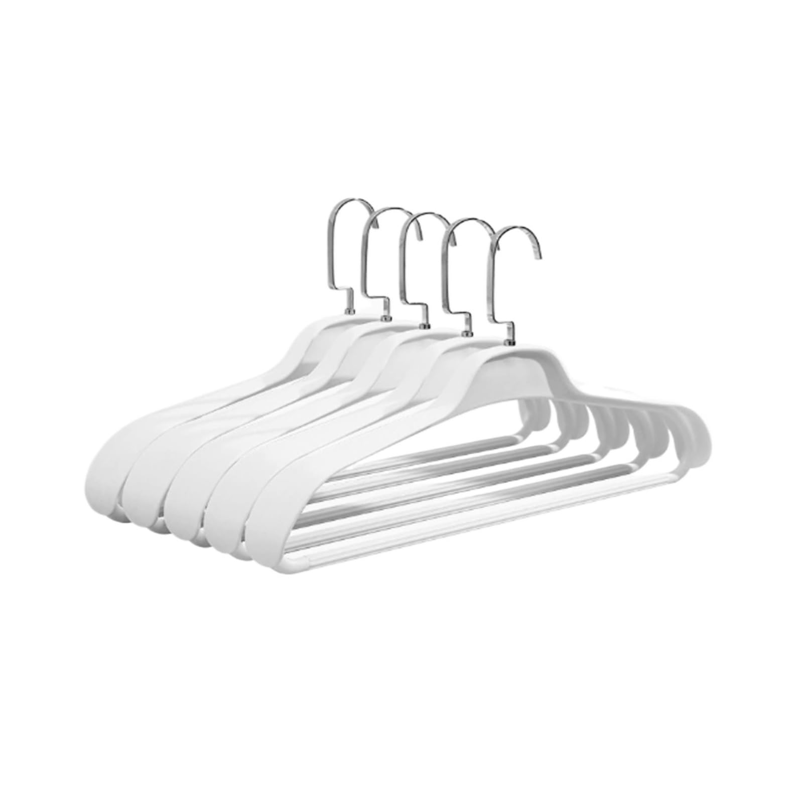 Plastic Hangers 10 Pack Heavy Duty Dry Wet Traceless Coat hanger