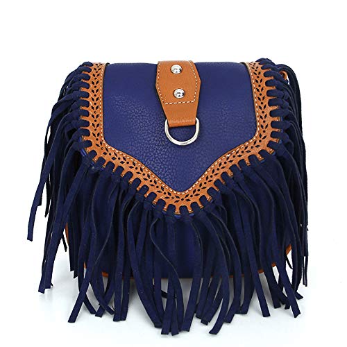 Borse a Tracolla Donna Borsa Piccola Frange Boho