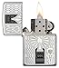 Zippo High Polish Chrome Spade Pocket Lighter, One Size (24196)