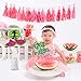 One in a melon Centerpieces 12 Set Watermelon Glitter Party Table Centerpieces Sticks Summer 1st Birthday Party Decorations Watermelon Photo Prop Table Topper