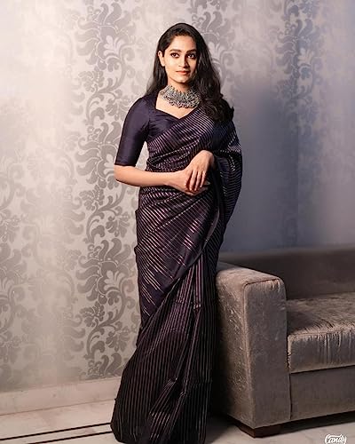 Image of Flosive Women's Banarasi Silk Saree