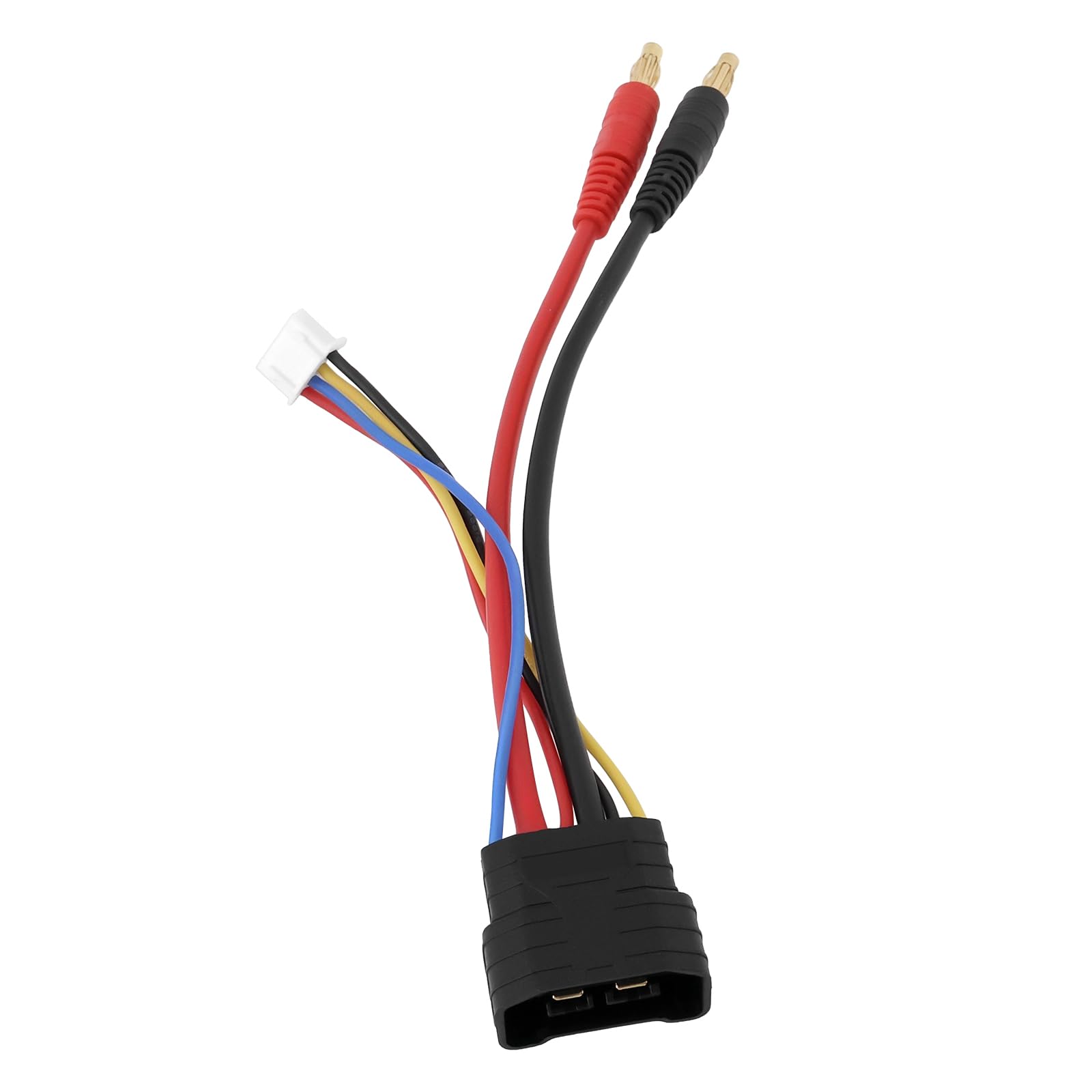 1x Adaptateur de Câble de Connecteur de Batterie Connecteur de Faisceau de Batterie à Boîtier Rigide 3S avec Prise d'équilibrage JST-XH Compatible avec T-raxxas TRX 1/8 Voiture RC