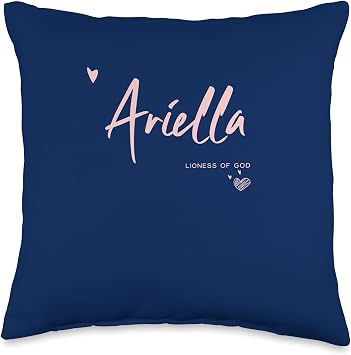 Ariella meaning "Lioness of God" Throw Pillow