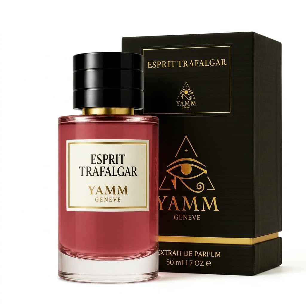 Esprit Trafalgar | Extrait de Parfum 50 ml | Unisex Parfum für Damen & Herren | Kirsche, Rosen & Rote Früchte | Fruchtig, Floral & Elegant | Luxus & Langanhaltend