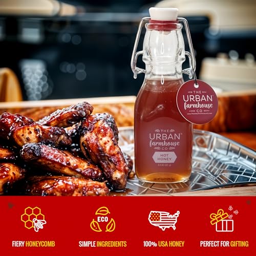 The Urban Farmhouse Co – Miel Picante con Chile 6.4 oz miniatura 6