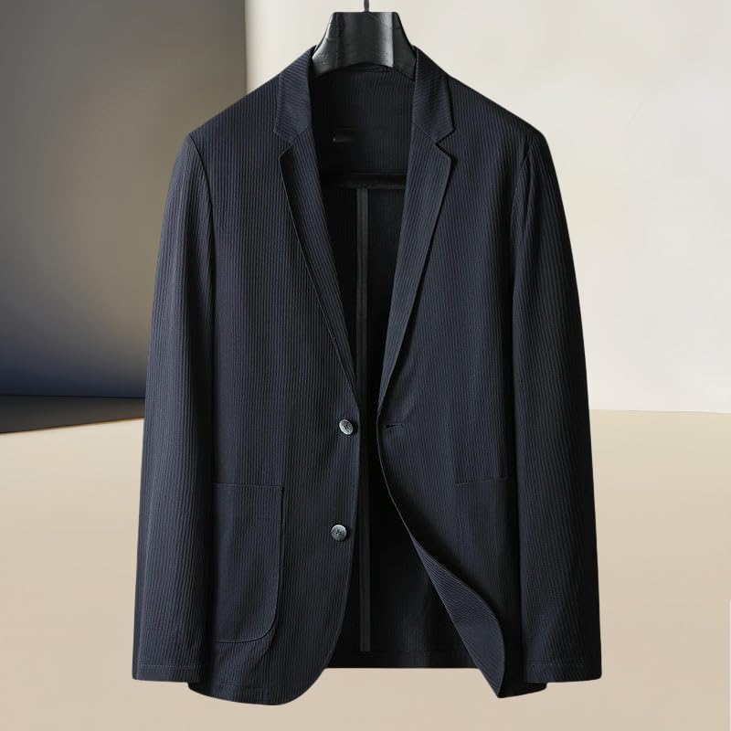 Veste business homme légère anti-plis avec protection solaire