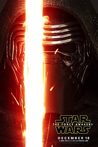 Star Wars: The Force Awakens 12" x 18" Movie Poster (THICK) - Kylo Ren