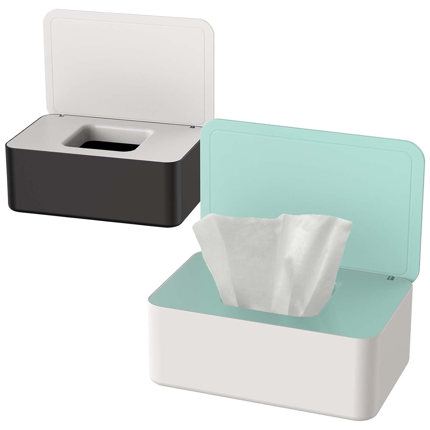 5 Feuchttuch-Boxen Set - Praktische Aufbewahrung Für Baby & Unterwegs