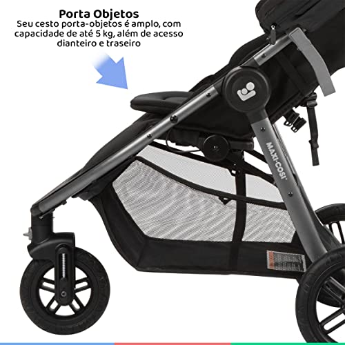 Carrinho de Bebê Gia XP, Maxi-Cosi, Midnight Black