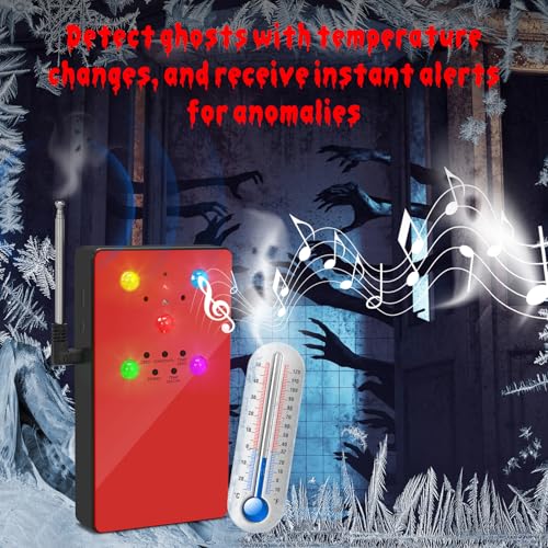 Image of Ghost Hunting Equipment, Briidea Paranormal Equipment Tool with Enhanced Sensitivity and Temperature Deviation Detection, Taking You to Experience The Thrilling Ghost Research Activities and Seances