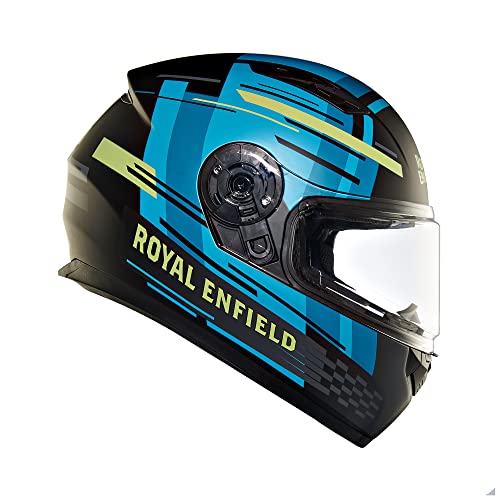 Light Wing Array Royal Enfield ISI Certified Lightwing Full Face Riding Helmet Array ...