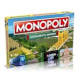 MONOPOLY Gioco da tavolo - Sacramento Edition: 2-6 giocatori Giochi da tavolo per famiglie per bambini e adulti, giochi da tavolo per bambini dagli 8 anni in su, per bambini e adulti, ideale per la