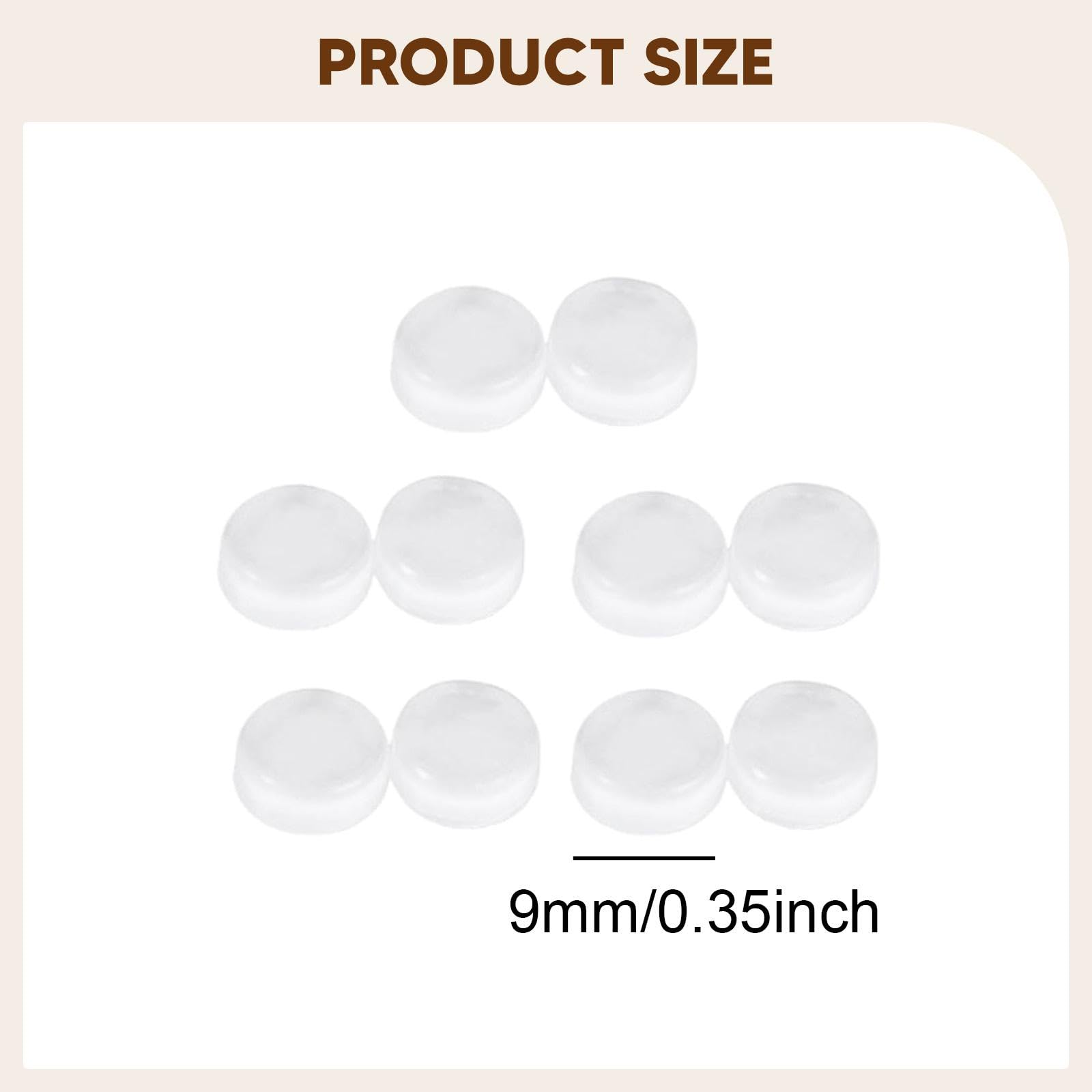 DuskHaven Lot de 10 Tampons pour Pistons de Trombone, Tampons En Silicone pour Trompette, Tampons pour Clés D'eau, Pièces En Laiton pour Euphonium. Installa