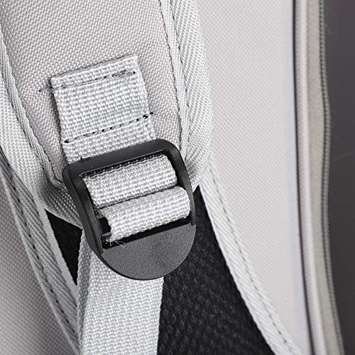 Mochila de transporte para gatos, mochila portátil e leve para animais de estimação de grande capaci