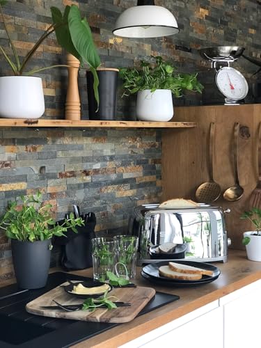 Smeg4slicetoasterchrome Urban Country Home Decor Smeg 4 slice toaster chrome urban country home decor