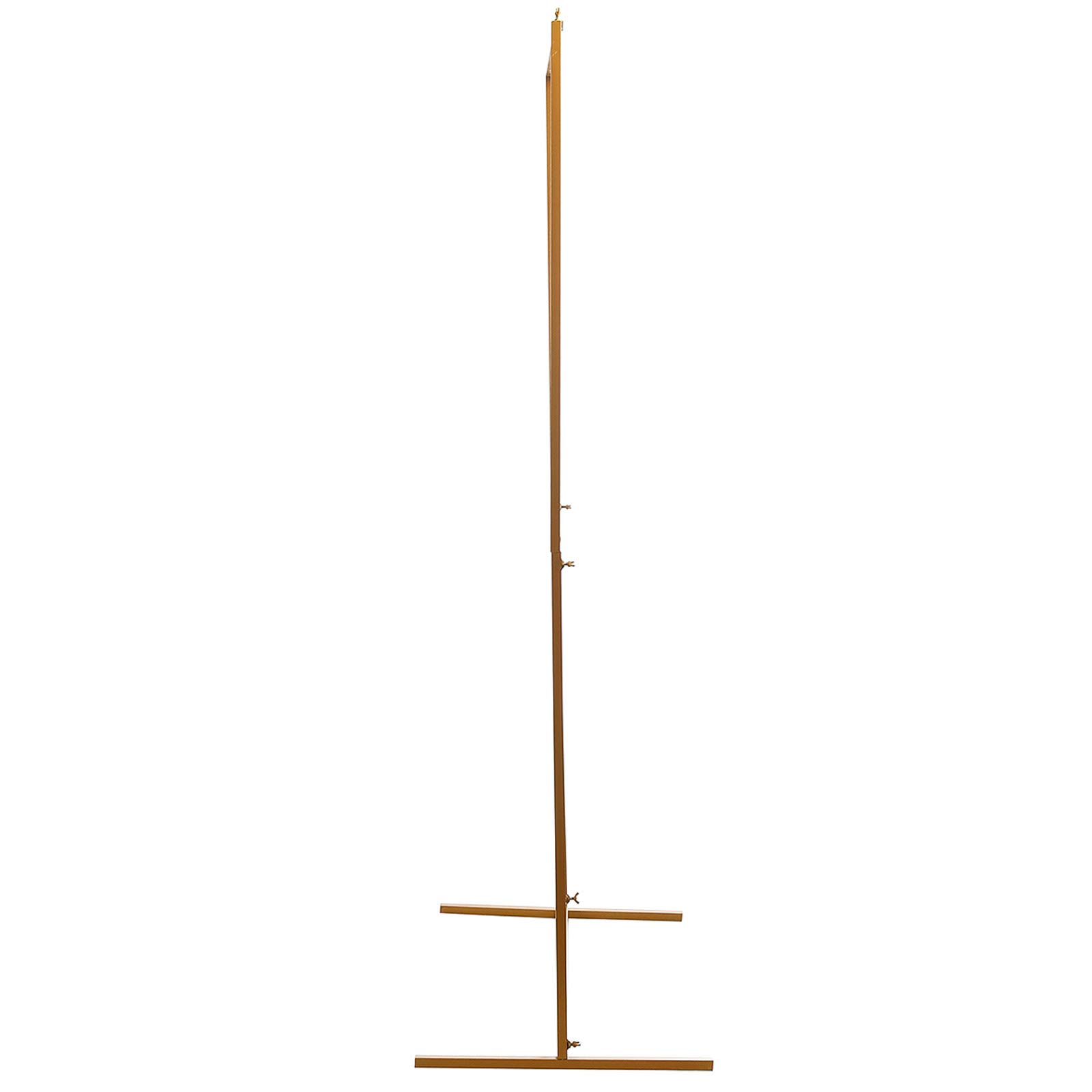 2 x 1,5 m - En métal doré - Pour porte de mariage - Décoration florale, mit Spurstange, fer