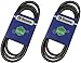 2 Pack Stens 265-396 OEM Replacement Belt Dixie Chopper 2006B80R