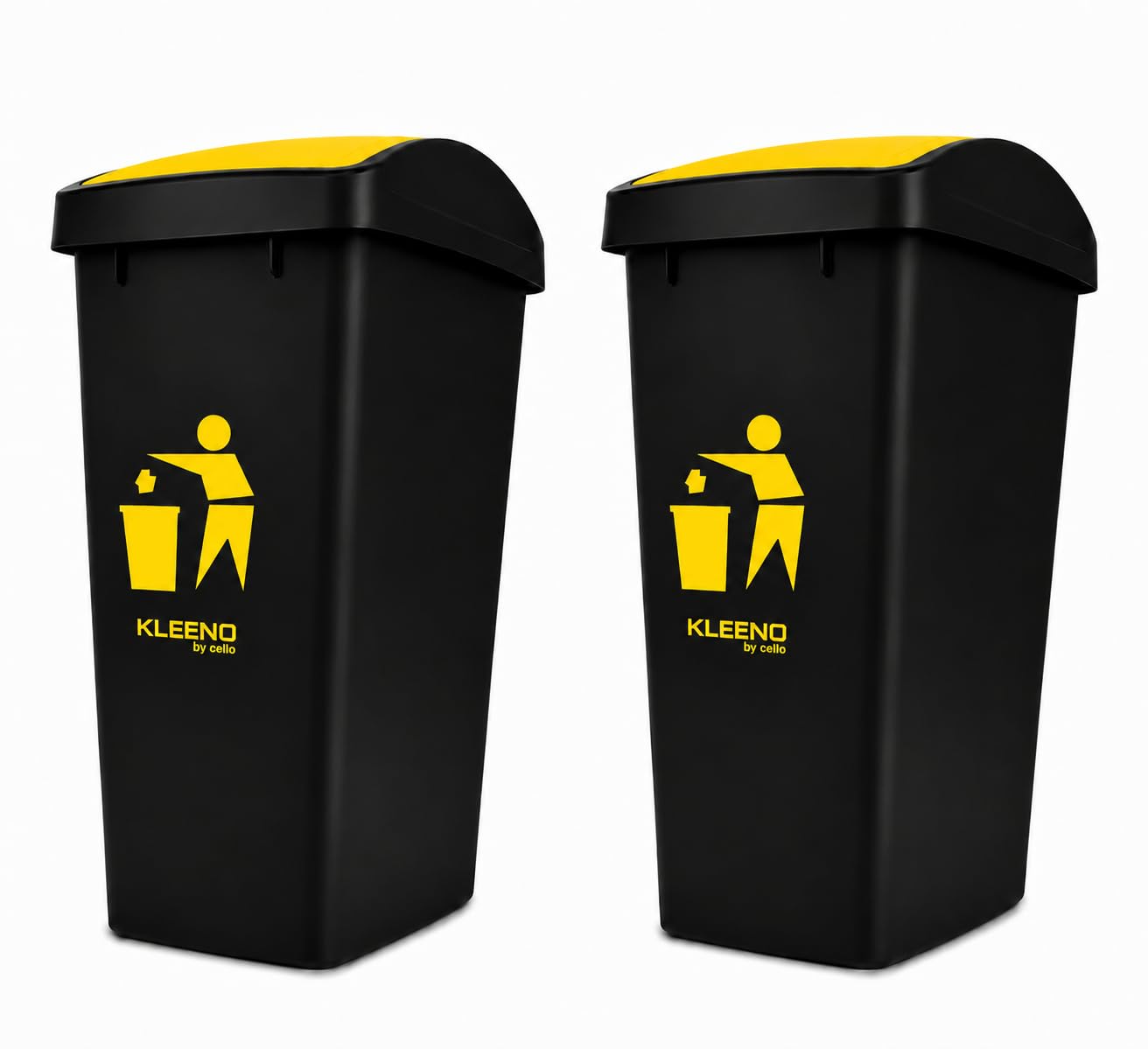 Cello 48L Swing Lid Dustbins - 2 Pack -9