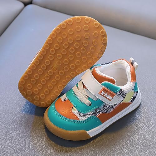 IWIHMIV Toddler Girl Sneakers Kids Tennis Shoes Slip on Boys Lightweight Breathable Running Walking Fashion Shoes4