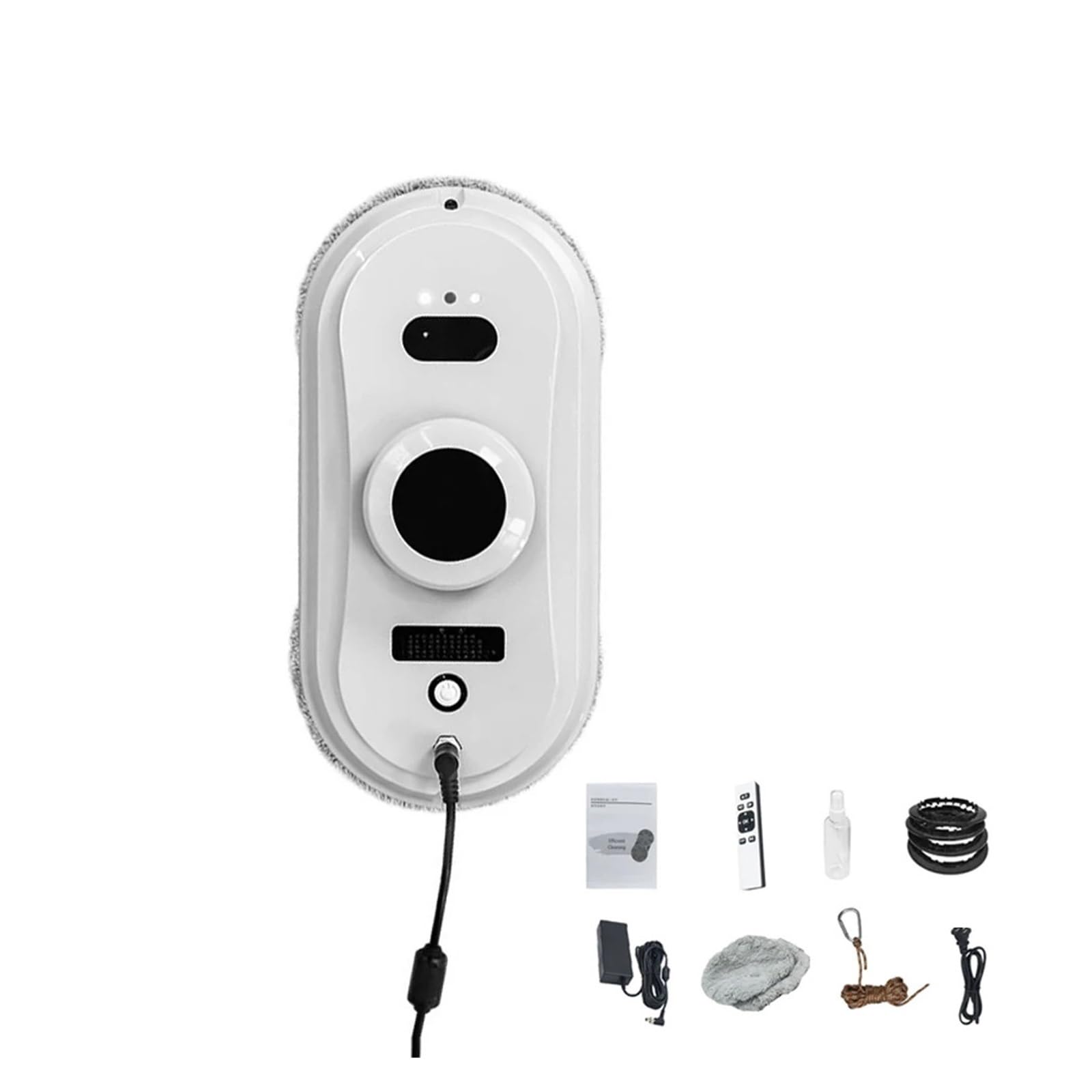 Aspirador automático de ventanas para limpiar vidrios altos de forma fácil y segura con UPS