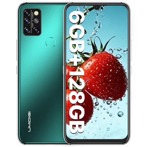 Image of UMIDIGI A9 Pro Unlocked Cell Phone, Helio P60, 6GB+128GB Expandable 256GB, 6.3 Inch FHD Touch Screen, Double-Sided 2.5D Curved Glass, 48MP Quad Camera, 4150mAh, Dual SIM 4G Volte