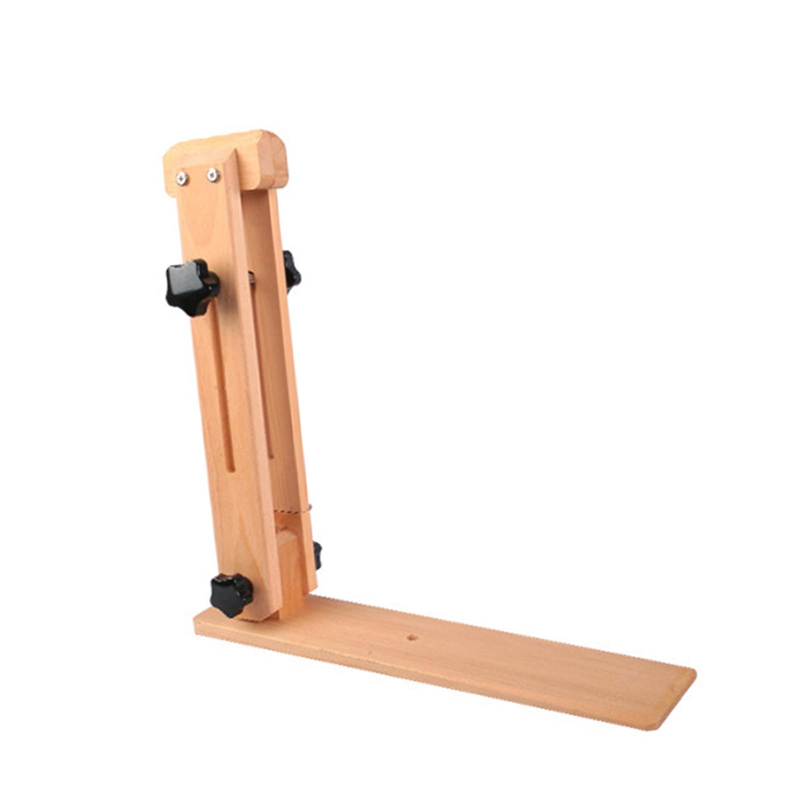 NEWFT Craft Retaining Clip Hand Tool Table Desktop Lacing Stitching Horse Clamp Wood Sewing Tools Leathercraft Sewing Tools