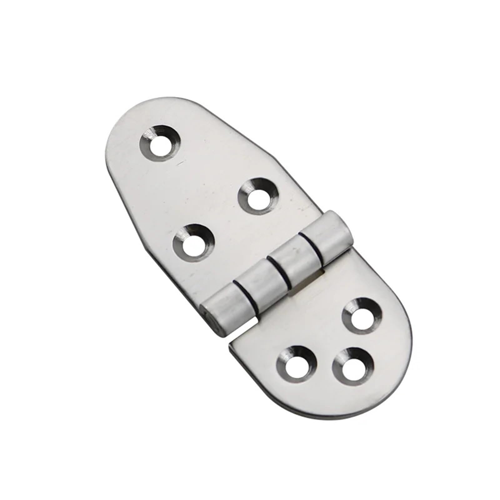 FQJYXWEWL 304 Stainless Steel Hinges for Industrial Electrical Machinery Equipment Cabinet Doors and Marine 1Pcs(Buffed-3)