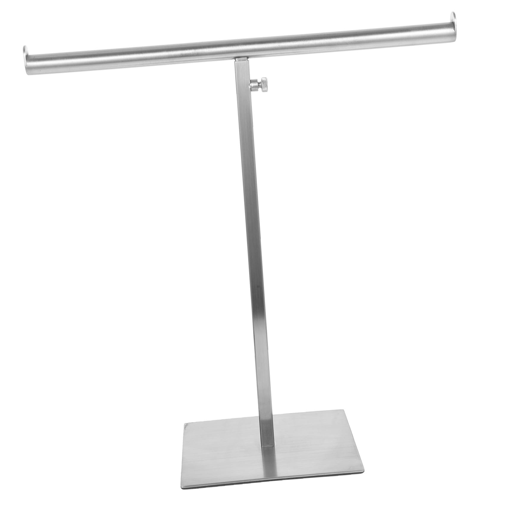 Portabolsas de Acero Inoxidable Ajustable, Soporte para Bolso y Corbata