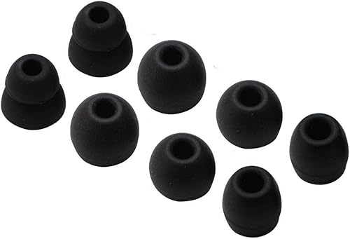 Almohadillas de repuesto para Powerbeats Pro, 8 unidades, 4 pares con 4 opciones de tamaño compatibles con Beats Powerbeats Pro, azul marino (azul