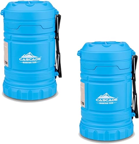 Cascade Mountain Tech Collapsible Flash Pop 2-in-1 LanternFlashlight