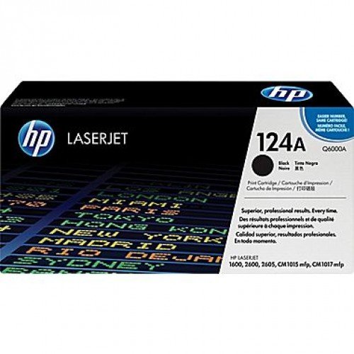 HP 124A Original Laserjet Toner Cartridge, Black : Amazon.in: Computers ...