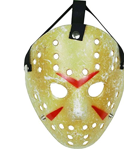 CASA CLAUSI Mosqueda Cosplay Mask - Halloween Costume Mask for Adults, Yellow